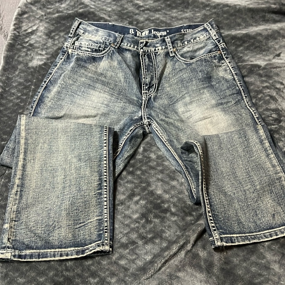 B Tuff Steel men’s blue jeans size 36 x 30